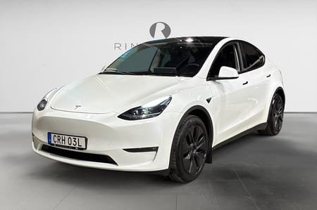 Tesla Model Y Long Range AWD 514 HK DRAG 7-SITS EN ÄGARE MOMS 7100MIL