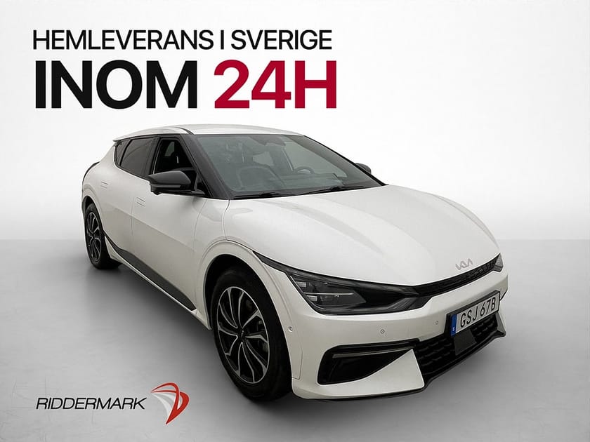 Bild 1 av Kia EV6 7.4 kWh AWD 325hk GT-Line MOMS HuD Drag 360°