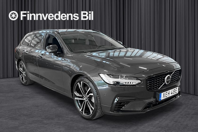 Bild 4 av Volvo V90 Recharge T8 Ultimate Dark *DRAG/360-KAMERA/H&K/SKINN*