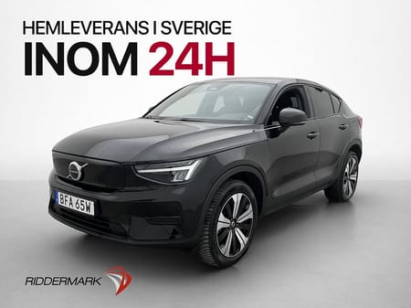 Volvo C40 Recharge Single Motor VOC Värme Pano Kamera Moms