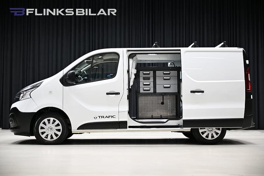 Bild 4 av Renault Trafic Skåpbil dCi 125HK Servicebil|Inredd|Dubbeldörr|Lågmil|EnÄgare
