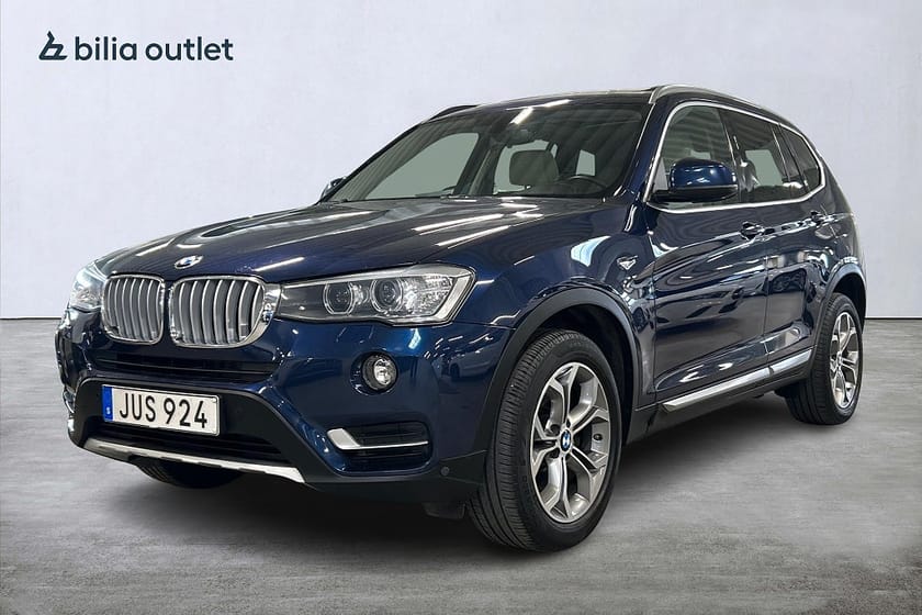 Bild 1 av BMW X3 xDrive20d aut xLine 190hk Panorama Drag Elstol P-sensor