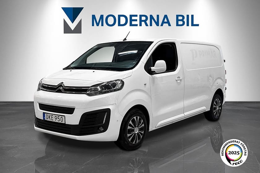 Bild 1 av Citroën Jumpy Van 2.0 BlueHDi 122hk Moms Drag D-värm B-kam Kamrem bytt