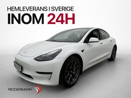 Tesla Model 3 Long Range AWD Värmepump AP Pano Rattvärme