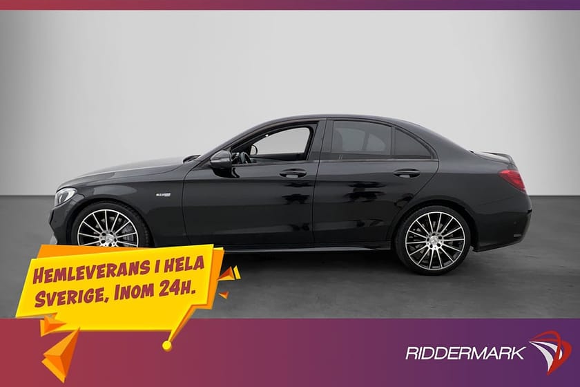 Bild 4 av Mercedes-Benz AMG C 43 4MATIC 4M 367hk Burmester Navi Kamera Skinn