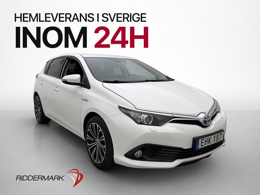 Bild 1 av Toyota Auris Hybrid Active Plus Kamera Bluetooth Nyservad