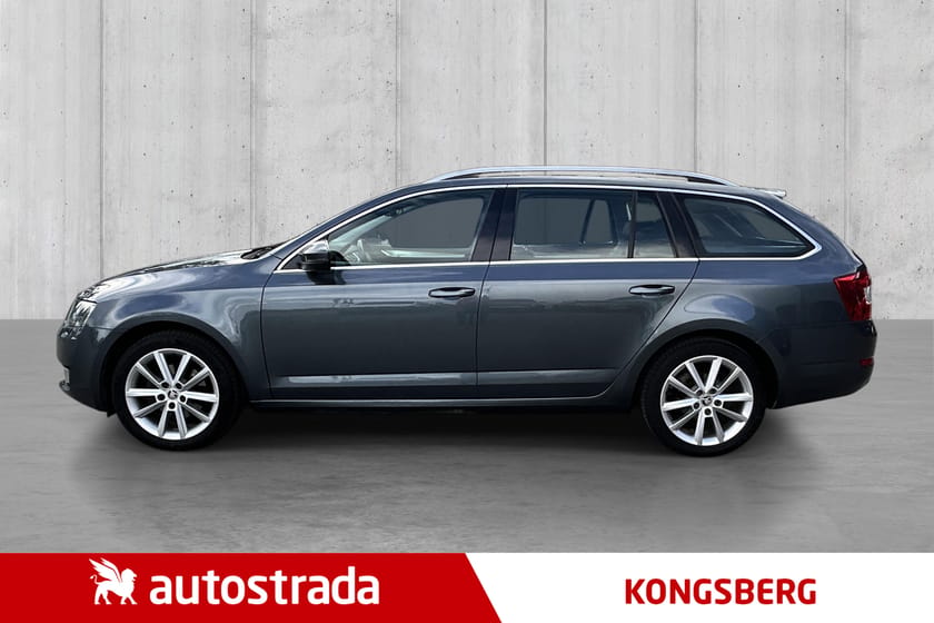 Bilde 2 av Škoda Octavia Stasjonsvogn 1,4 150hk Elegance/Webasto/El.skinn/Cruise/Krok/Navi++