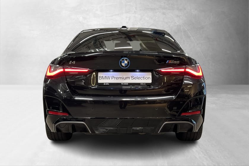 Bilde 3 av BMW i4 M50 xDrive Gran Coupé M-sport Pro,Soltak,El.seter, Skinn,Harman/K.,El.h-f.