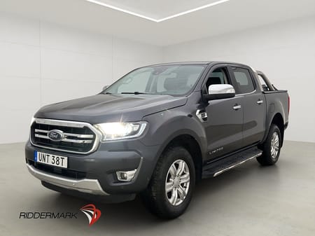 Ford Ranger Dubbelhytt Limited 170hk 4x4 Värmare Drag Diff ALMECO Moms