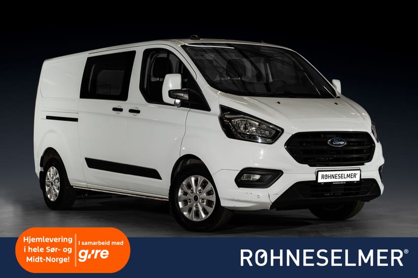 Bilde 1 av Ford Transit Custom 340 |Ryggekamera|P.Varmer|Krok|