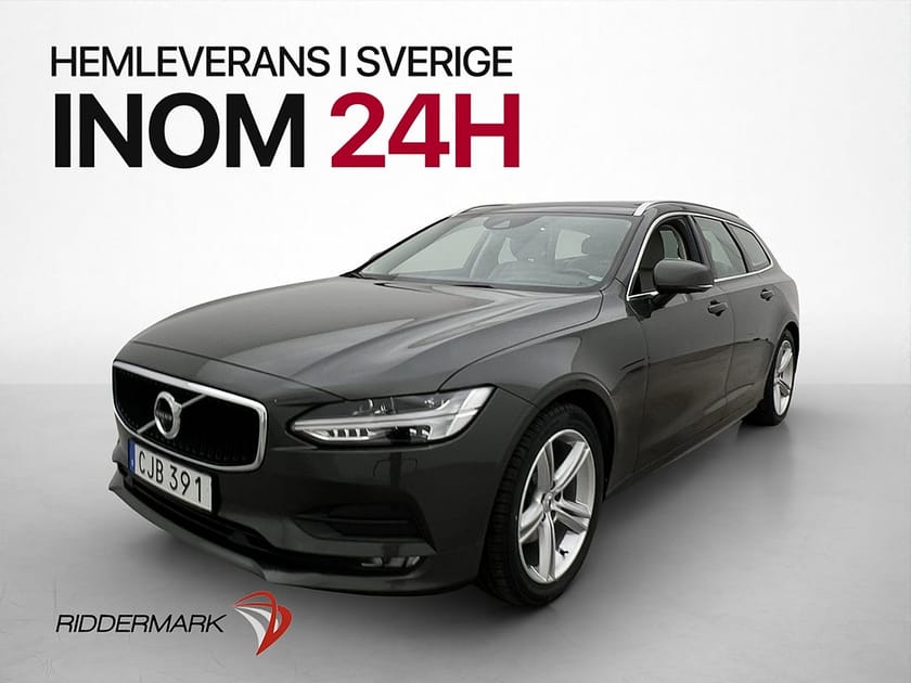 Bild 1 av Volvo V90 D4 AWD 200hk Värmare Skinn 360° H/K VOC Drag