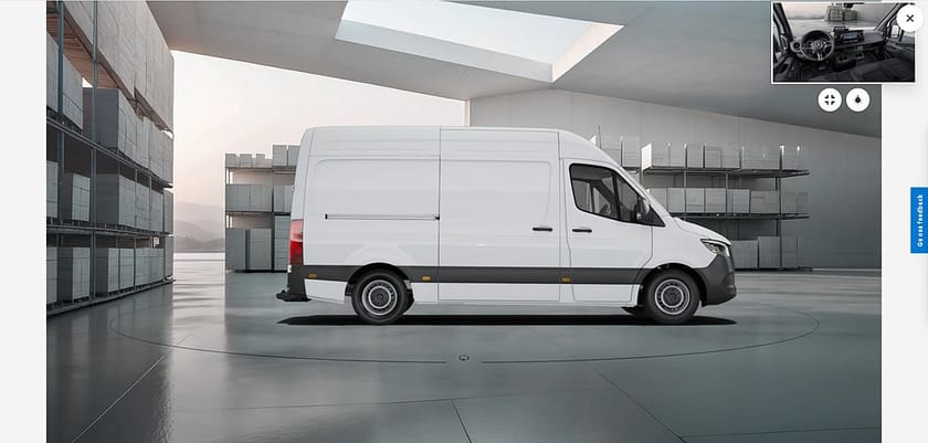 Bild 2 av Mercedes-Benz Sprinter 317 CDI RWD Panel Van