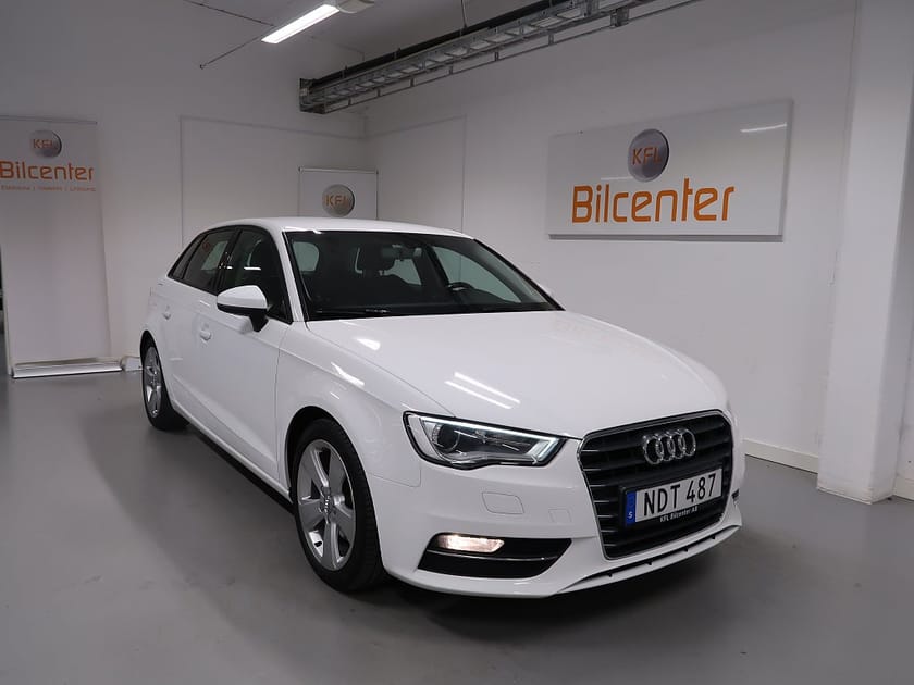 Bild 3 av Audi A3 Sportback 2.0 TDI V-Däck ingår Aut-Bang&Olufsen-Farth-Parksens-BT