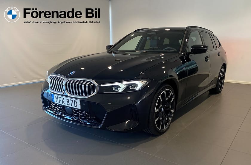 Bild 1 av BMW 330e xDrive Touring Sportstolar Rattvärme Drag