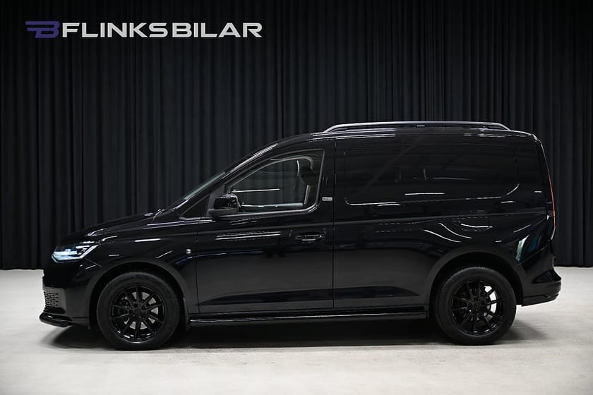 Bild 2 av Volkswagen Caddy Cargo DSG 122HK BlackEdition|Drag|Värmare|GPS|Backkamera|Moms