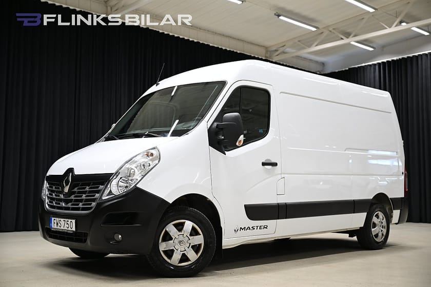 Bild 1 av Renault Master 170HK L2H2|Inredd|Drag|Värmare|GPS|Backkamera|Leasbar