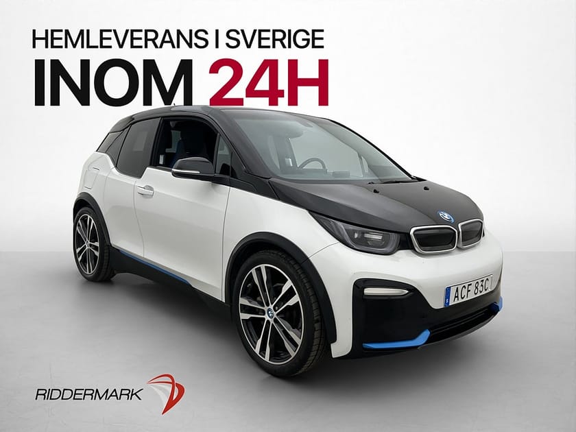 Bild 1 av BMW i3s 120 Ah 183hk Advanced Värmepump Navi P-sensor