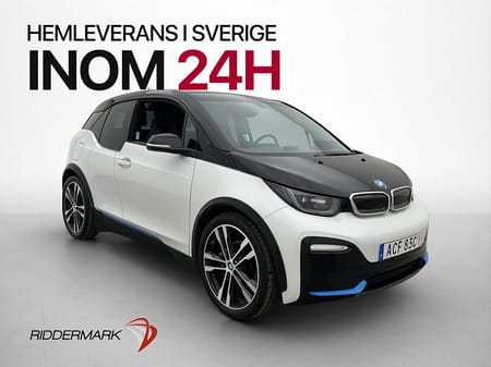 BMW i3s 120 Ah 183hk Advanced Värmepump Navi P-sensor