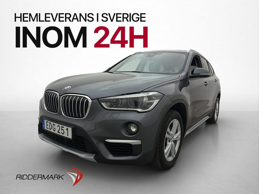 Bild 1 av BMW X1 xDrive18d xLine Kamera Drag Keyless Rattvärme 150hk