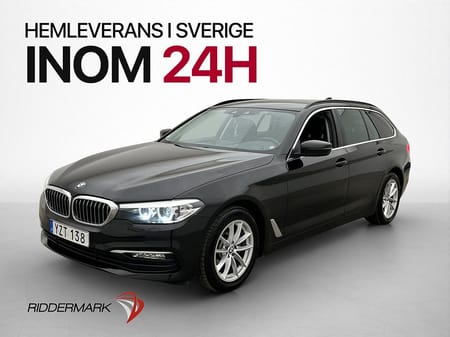 BMW 520d xDrive Touring 190hk Kamera Rattvärme Sensorer Navi