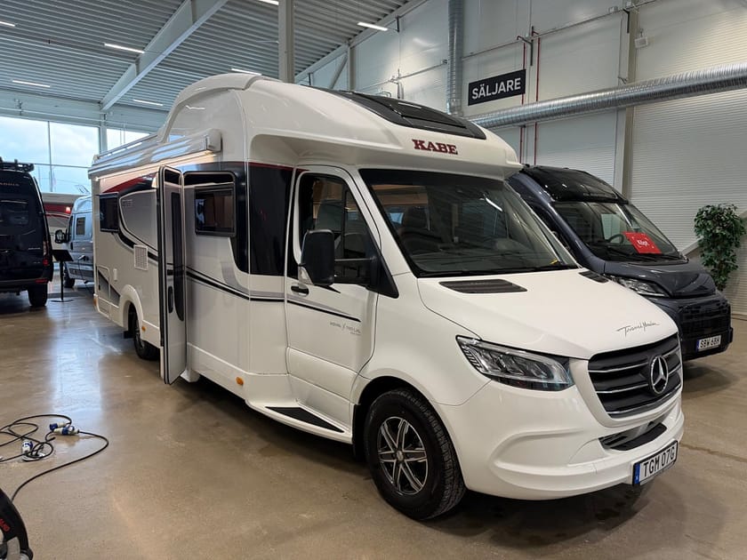 Bild 1 av Kabe Campervan Mercedes-Benz Travel Master X 780 LXL * Hydrualiska Stödben & AC *