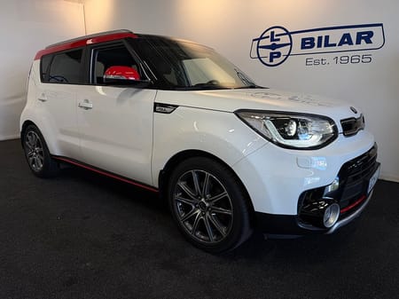 Kia Soul 1.6 GDI DCT 204hk Panorama | Drag | M&K-värmare | Vhjul