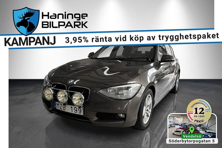 Bild 1 av BMW 118d 5-dr Steptronic / SUPERDEAL 3.95% / DRAG / PDC/KAMKEDJA