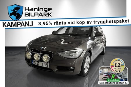 BMW 118d 5-dr Steptronic / SUPERDEAL 3.95% / DRAG / PDC/KAMKEDJA