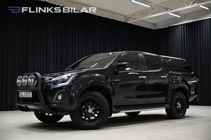 Bild 1 av Isuzu D-Max Crew Cab 163HK Automat|Kåpa|Frontbåge|Dubbelgolv|Lågmil|Leasbar