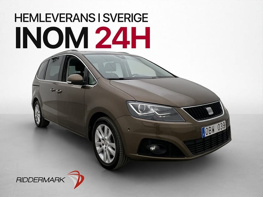 Bild 3 av SEAT Alhambra 7-Seater 2.0 TDI 140hk 7-Sits Dragkrok Kamera El-dörrar