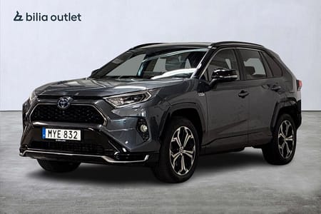 Toyota RAV4 Laddhybrid PHEV E-CVT Style Premium 306hk Head-up Läder 360° MOMS