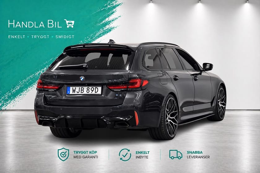 Bild 5 av BMW 520d xDrive Touring M Sport Cockpit D-värm Skinn Navi Dragkrok