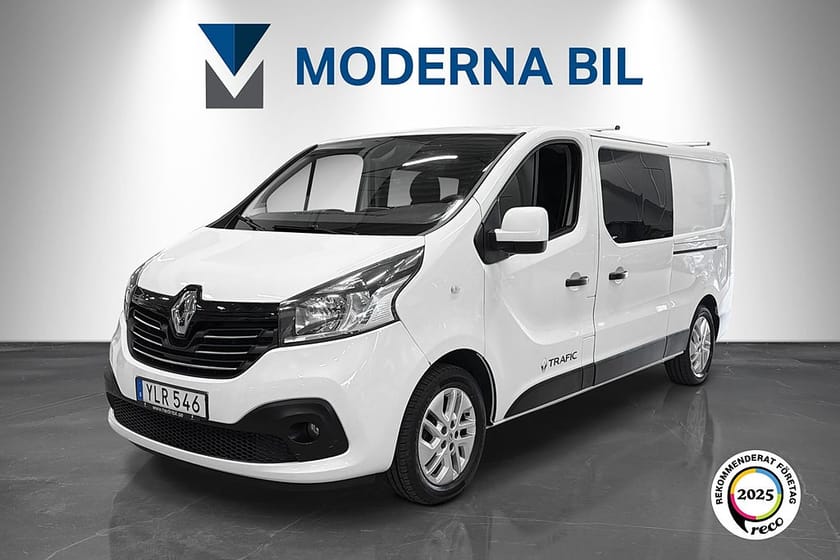 Bild 1 av Renault Trafic Skåpbil Kombi 1.6 dCi 145hk Lång 5-sits Drag D-värm Kamera Navi