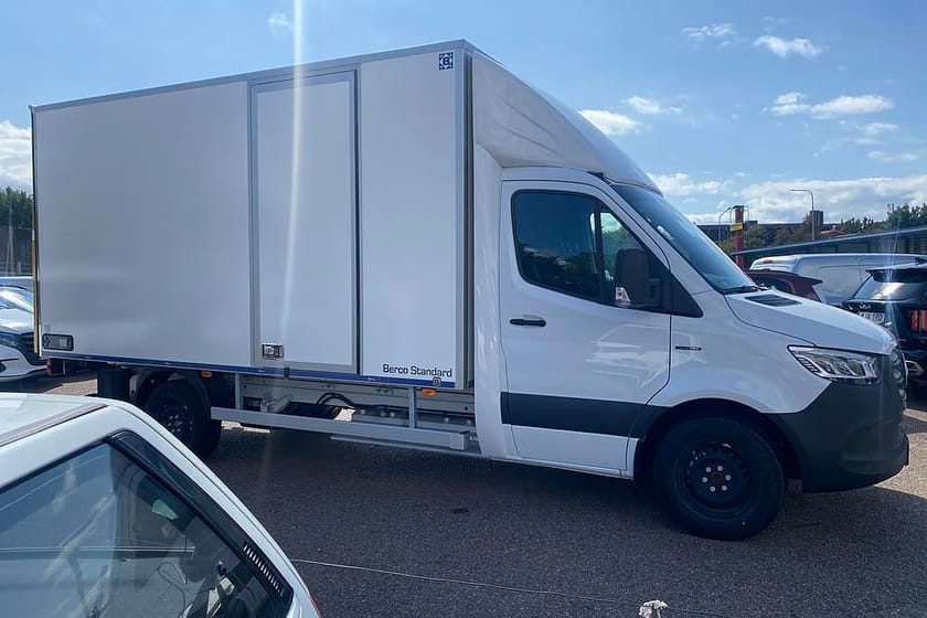 Bild 4 av Mercedes-Benz eSprinter 420 Chassi 81 kWh 