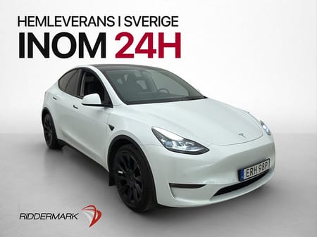 Tesla Model Y Long Range AWD Svensksåld Panorama MOMS