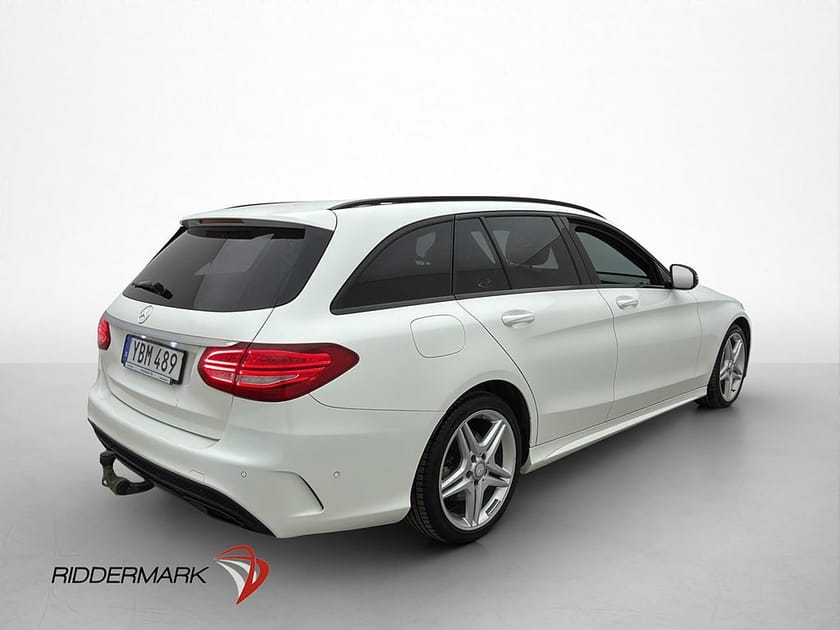 Bild 5 av Mercedes-Benz C 220 T d 4MATIC C220 170hk 4M AMG Line Pano Skinn Drag