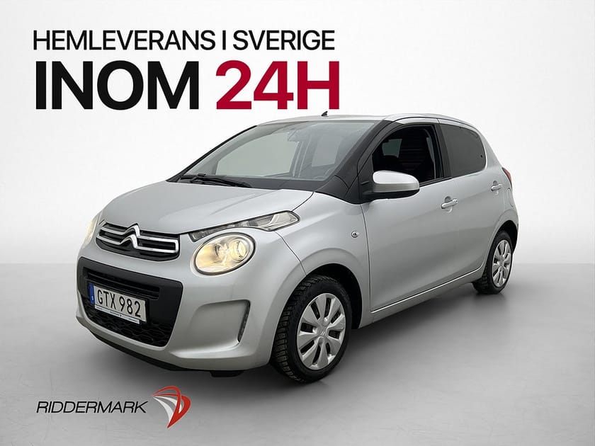 Bild 1 av Citroën C1 1.0 69hk 3-Brukare 0.38 l/mil Låg-Årsskatt