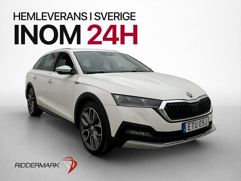 Bild 3 av Škoda Octavia Scout Skoda TDI 200hk 4x4 Värm Canton Cockpit Drag