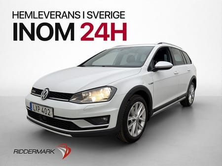 Volkswagen Golf Alltrack TDI 4M Värmare Kamera CarPlay Drag