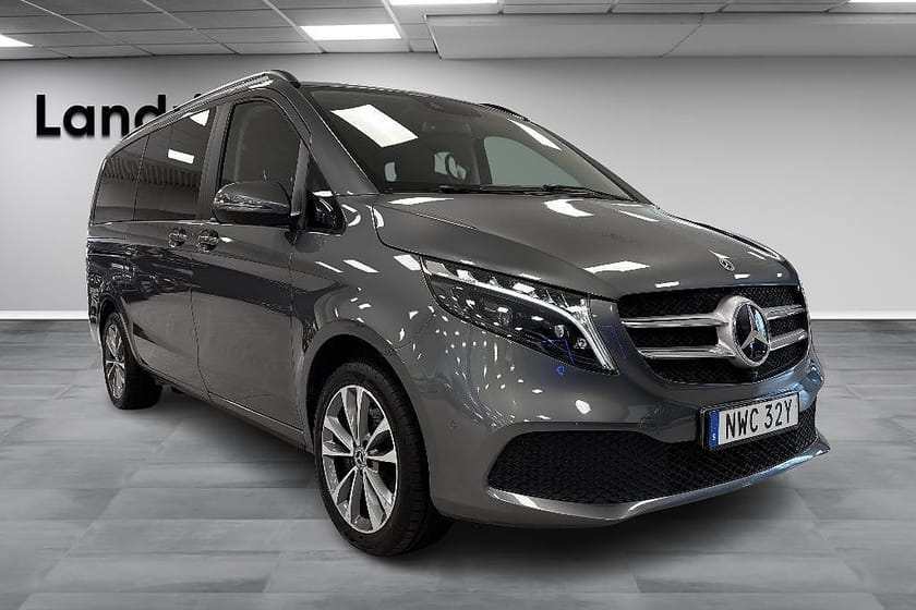 Bild 3 av Mercedes-Benz V 300d 4MATIC 3.1t 7-Sits 360Kamera Värmare Burmester
