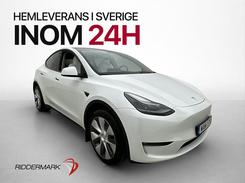 Bild 5 av Tesla Model Y Long Range AWD Ljus-interiör Dragkrok En ägare
