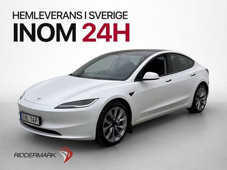 Tesla Model 3 Standard Range Panorama Autopilot Svensksåld