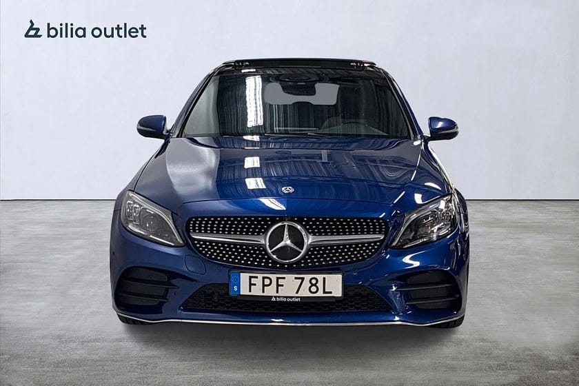 Bild 3 av Mercedes-Benz C 220 d AMG 194hk Panorama Navi Burmester Carplay 360°