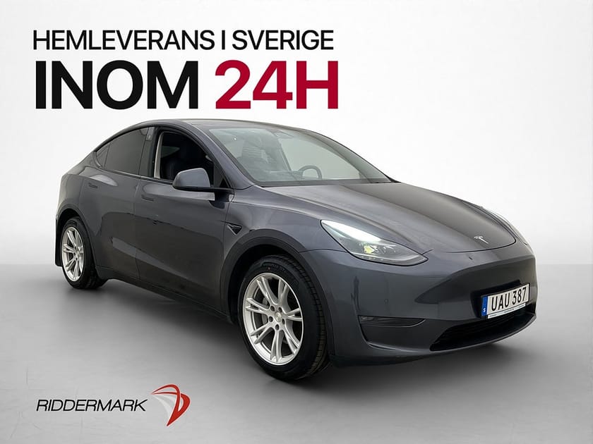 Bild 1 av Tesla Model Y Long Range AWD Svensksåld Panorama Drag MOMS