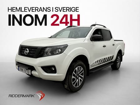Nissan Navara Dubbelhytt N-Guard 2.3 4WD Värm Drag 360° Diff CARPLAY