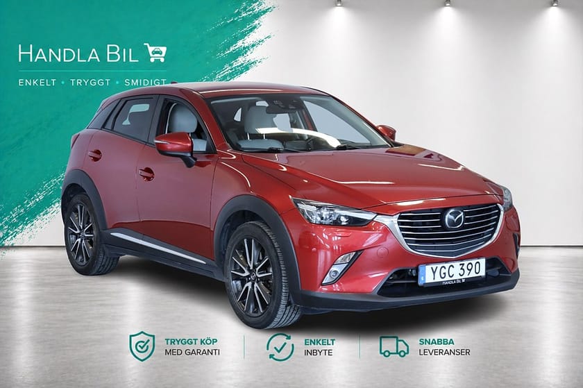Bild 2 av Mazda CX-3 1.5 SKYACTIV-D AWD Automatisk, 105hk, 2016