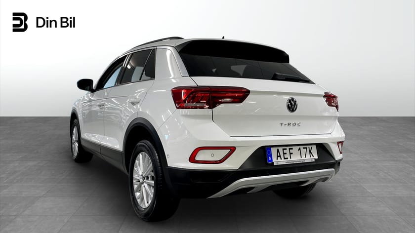 Bild 3 av Volkswagen T-Roc 1.0 TSI 110HK 6VXL / Backkamera & Tonade rutor