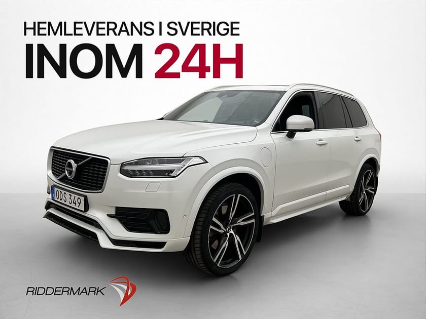Bild 3 av Volvo XC90 T8 R-Design 7Sits Värmare Pano B&W 360 Drag Skinn