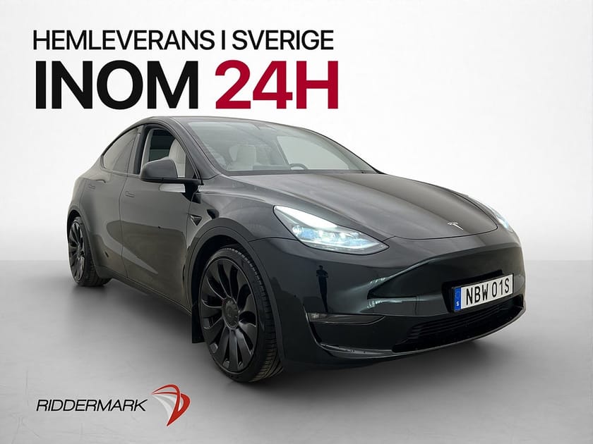 Bild 1 av Tesla Model Y Performance 534hk MOMS Autopilot Drag Pano