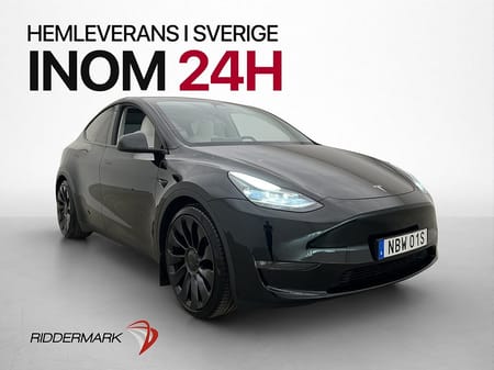Tesla Model Y Performance 534hk MOMS Autopilot Drag Pano